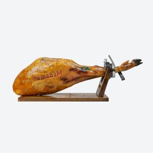 伊比利亞風(fēng)干火腿后腿橡子飼養(yǎng)帶骨(黑標(biāo))